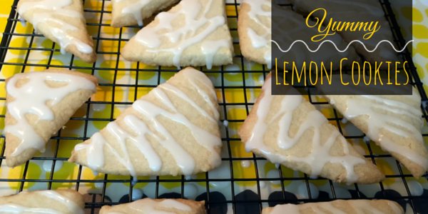 Lemon Cookies by FoodieZoolee.com