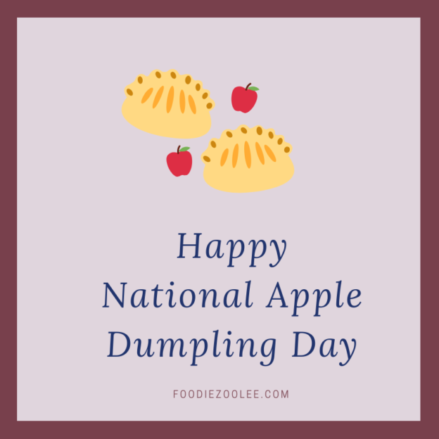 September 17th is National Apple Dumpling Day