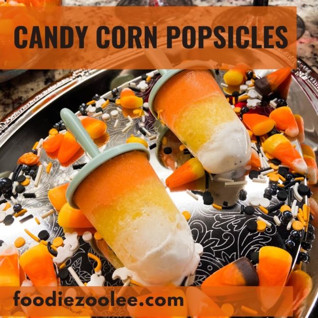candy corn popsicles